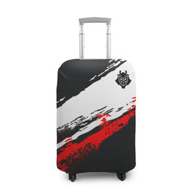 Чехол для чемодана 3D с принтом cs:go - G2 eSports (The Form 2 в Белгороде, 86% полиэфир, 14% спандекс | двустороннее нанесение принта, прорези для ручек и колес | 0x000000123 | csgo | esports | g2 | gamers2 | г2 | ксго