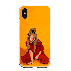 Чехол для iPhone XS Max матовый с принтом Billie Eilish в Белгороде, Силикон | Область печати: задняя сторона чехла, без боковых панелей | ailish | billi | billie eilish | bury a friend | copycat | crown | dont smile at me | lovely | music | my boy | party favor | pop | били | билли айлиш | музыка | певица | поп | эйлиш