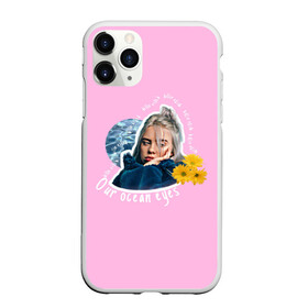 Чехол для iPhone 11 Pro матовый с принтом Our ocean eyes в Белгороде, Силикон |  | billie eilish | billie eilish ocean | lovely billie eilish | no fair | those ocean eyes | били алиш | били элиш | билли айлиш | билли эйлиш | глаза | как океан | океан твоих глаз