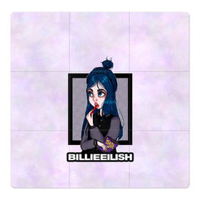 Магнитный плакат 3Х3 с принтом Billie Eilish в Белгороде, Полимерный материал с магнитным слоем | 9 деталей размером 9*9 см | at | billie | don’t | eilish | electronic | eyes | me | music | ocean | pirate | smile | synthpop | usa | айлиш | билли | музыка | пайрэт | синти поп | сша | электронная | электропоп