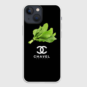 Чехол для iPhone 13 mini с принтом Chavel в Белгороде,  |  | Тематика изображения на принте: chanel | антитренд | шанель