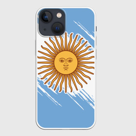 Чехол для iPhone 13 mini с принтом Аргентина в Белгороде,  |  | argentina | аргентина | аргентинская сборная | сборная | сборная аргентины | сборная аргентины по футболу | сборные | форма | футбол | футбольные сборные | чемпионат | чемпионат мира
