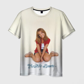 Мужская футболка 3D с принтом Oldschool Britney в Белгороде, 100% полиэфир | прямой крой, круглый вырез горловины, длина до линии бедер | britney | britneyspears | glitch | icon | jean | pop | princess | spears | usa | бритни | бритниспирс | глич | джин | поп | работа | спирс | сша