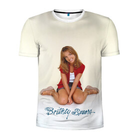 Мужская футболка 3D спортивная с принтом Oldschool Britney в Белгороде, 100% полиэстер с улучшенными характеристиками | приталенный силуэт, круглая горловина, широкие плечи, сужается к линии бедра | Тематика изображения на принте: britney | britneyspears | glitch | icon | jean | pop | princess | spears | usa | бритни | бритниспирс | глич | джин | поп | работа | спирс | сша