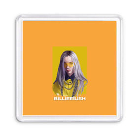 Магнит 55*55 с принтом Billie Eilish в Белгороде, Пластик | Размер: 65*65 мм; Размер печати: 55*55 мм | at | billie | don’t | eilish | electronic | eyes | me | music | ocean | pirate | smile | synthpop | usa | айлиш | билли | музыка | пайрэт | синти поп | сша | электронная | электропоп