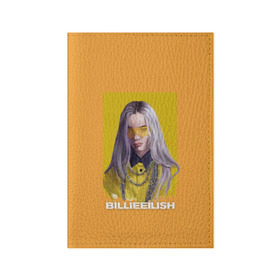 Обложка для паспорта матовая кожа с принтом Billie Eilish в Белгороде, натуральная матовая кожа | размер 19,3 х 13,7 см; прозрачные пластиковые крепления | at | billie | don’t | eilish | electronic | eyes | me | music | ocean | pirate | smile | synthpop | usa | айлиш | билли | музыка | пайрэт | синти поп | сша | электронная | электропоп