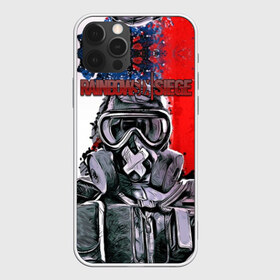 Чехол для iPhone 12 Pro Max с принтом Rainbow Six Siege в Белгороде, Силикон |  | Тематика изображения на принте: pvp | воин | герой | дым | огонь | оружия | пламя | призрак | снайпер | сражения | тактический | туман | шутер