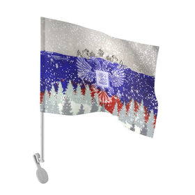 Флаг для автомобиля с принтом Сборная России (Зимний костюм) в Белгороде, 100% полиэстер | Размер: 30*21 см | sport | биатлон | горнолыжный костюм | зимние виды спорта | лыжи | лыжные гонки | лыжный спорт | россия | сборная | сноуборд | спорт | толстовка зима | триколор | флаг россии