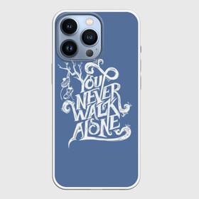 Чехол для iPhone 13 Pro с принтом You Never Walk Alone в Белгороде,  |  | Тематика изображения на принте: army | blackpink | bts | btsarmy | exo | jhope | jimin | jin | jungkook | k pop | kpop | mon | monster | rap | suga | wings | бтс