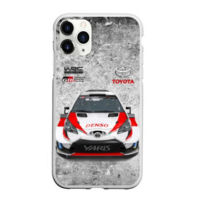 Чехол для iPhone 11 Pro матовый с принтом WRC Toyota в Белгороде, Силикон |  | auto | car | championship | race | rally | toyota | world | wrc | авто | гонки | машина | ралли | трасса | трек | чемпионат