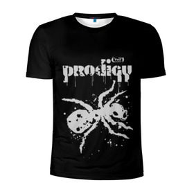 Мужская футболка 3D спортивная с принтом The Prodigy логотип в Белгороде, 100% полиэстер с улучшенными характеристиками | приталенный силуэт, круглая горловина, широкие плечи, сужается к линии бедра | 2019 | album | art | break | dance | logo | music | prodigy | брейк | граффити | группа | заставка | лого | логотип | музыка | муравей | новый альбом | обложка альбома | продиджи