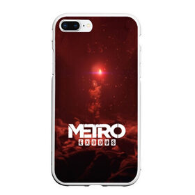 Чехол для iPhone 7Plus/8 Plus матовый с принтом METRO EXODUS в Белгороде, Силикон | Область печати: задняя сторона чехла, без боковых панелей | 2035 | exodus | metro | metro exodus | metro: exodus | survival horror | арт | артём | исход | метро | метро исход | метро:исход