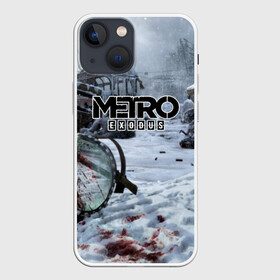 Чехол для iPhone 13 mini с принтом METRO EXODUS в Белгороде,  |  | 2035 | exodus | metro | metro exodus | metro: exodus | survival horror | арт | артём | исход | метро | метро исход | метро:исход