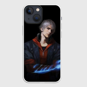 Чехол для iPhone 13 mini с принтом Devil May Cry 5 в Белгороде,  |  | cry | demon | devil | game | may | дьявол | дьяволы тоже могут плакать | игра | плачь