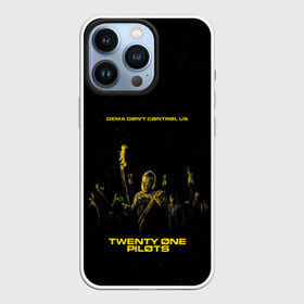 Чехол для iPhone 13 Pro с принтом TOP. Dema dont control us в Белгороде,  |  | chlorine | dun | joseph | josh | joshua | ned | one | pilots | top | trench | twenty | tyler | usa | william | дан | джозеф | джош | джошуа | пилоты | сша | тайлер | уильям