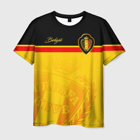 Мужская футболка 3D с принтом Бельгия в Белгороде, 100% полиэфир | прямой крой, круглый вырез горловины, длина до линии бедер | belgie | belgien | belgique | belgium | diables rouges | rode duivels | бельгийская сборная | бельгия | красные дьяволы | сборная бельгии | сборная бельгии по футболу | форма