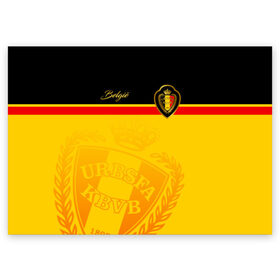 Поздравительная открытка с принтом Бельгия в Белгороде, 100% бумага | плотность бумаги 280 г/м2, матовая, на обратной стороне линовка и место для марки
 | belgie | belgien | belgique | belgium | diables rouges | rode duivels | бельгийская сборная | бельгия | красные дьяволы | сборная бельгии | сборная бельгии по футболу | форма