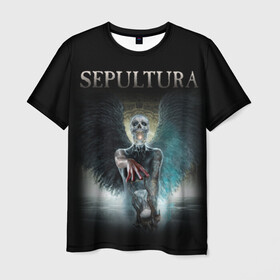 Мужская футболка 3D с принтом Sepultura в Белгороде, 100% полиэфир | прямой крой, круглый вырез горловины, длина до линии бедер | sepultura | грув метал | группы | дэт метал | метал | музыка | рок | трэш метал