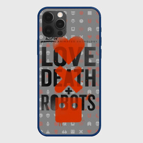 Чехол для iPhone 12 Pro с принтом LOVE DEATH + ROBOTS в Белгороде, силикон | область печати: задняя сторона чехла, без боковых панелей | death | love death + robots | netflix | robots | любовь | нетфликс | роботы | сериал