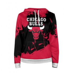 Женская толстовка 3D с принтом CHICAGO BULLS в Белгороде, 100% полиэстер  | двухслойный капюшон со шнурком для регулировки, мягкие манжеты на рукавах и по низу толстовки, спереди карман-кенгуру с мягким внутренним слоем. | chicago bulls | chicago bulls jordan | nba chicago bulls | nike chicago bulls | баскетбол нба | лейкерс чикаг | нба | чикаго атланта | чикаго буллз | чикаго буллз 2019 | чикаго буллз атланта