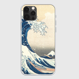 Чехол для iPhone 12 Pro с принтом Большая волна в Канагаве в Белгороде, силикон | область печати: задняя сторона чехла, без боковых панелей | арт | большая волна | в канагаве | гравюра | искусство | канагава | кацусики хокусай | япония