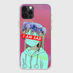 Чехол для iPhone 12 Pro Max с принтом Sadness в Белгороде, Силикон |  | anime | cartoon | girl | girls | sad | sadness | trend | vaporwave | аниме | грусть | девушки | мультики | мультфильмы | тренды