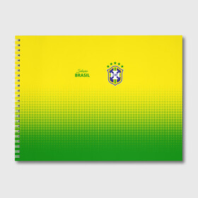 Альбом для рисования с принтом Бразилия в Белгороде, 100% бумага
 | матовая бумага, плотность 200 мг. | Тематика изображения на принте: brasil | brazil | бразилия | бразильская сборная | сборная бразилии | сборная бразилии по футболу | сборные | форма | футбол | футбольные сборные | чемпиона | чемпионат мира