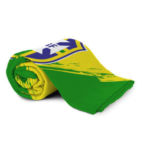 Плед 3D с принтом Бразилия в Белгороде, 100% полиэстер | закругленные углы, все края обработаны. Ткань не мнется и не растягивается | brasil | brazil | бразилия | бразильская сборная | сборная бразилии | сборная бразилии по футболу | сборные | форма | футбол | футбольные сборные | чемпиона | чемпионат мира