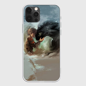 Чехол для iPhone 12 Pro Max с принтом Верные друзья в Белгороде, Силикон |  | dragon | how | to train | your | астрид | беззубик | викинги | всадник | дракон | как | ночная | олух | приручить | фурия | фэнтези