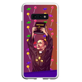 Чехол для Samsung S10E с принтом Gone Fludd (art) 4 в Белгороде, Силикон | Область печати: задняя сторона чехла, без боковых панелей | fludd | gone | gone.fludd | mambl | rap | гон флад | кубик льда | мамбл | реп | сахарный человек