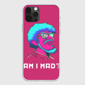 Чехол для iPhone 12 Pro Max с принтом Am I MAD? в Белгороде, Силикон |  | game | games | hotline miami | mad | neon | rerto | retrowave | vhs | америка | безумие | игра | игры | неон | ретро | ретровейв | старое | хотлайн майами