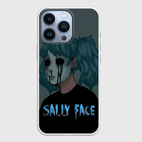 Чехол для iPhone 13 Pro с принтом Sally Face в Белгороде,  |  | Тематика изображения на принте: sally face | игра | компьютерная игра | лицо | маска | протез | салли фейс | школа | шрамы