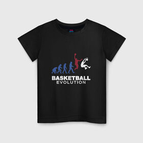 Детская футболка хлопок с принтом Баскетбольная эволюция в Белгороде, 100% хлопок | круглый вырез горловины, полуприлегающий силуэт, длина до линии бедер | and1 | basketball | coach | evolution | game | james | jordan | lebron | monkey | mvp | nba | player | slam dunk | sport | streetball | team | баскетбол | баскетболист | бросок | джеймс | джордан | игра | игрок | леброн | мяч | нба | обезьяна | 