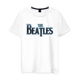 Мужская футболка хлопок с принтом The Beatles в Белгороде, 100% хлопок | прямой крой, круглый вырез горловины, длина до линии бедер, слегка спущенное плечо. | битлз | британская | группа | джон леннон | джордж харрисон | ливерпуль | пол маккартни | ринго старр | рок