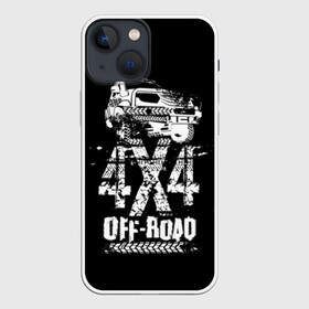 Чехол для iPhone 13 mini с принтом Off road в Белгороде,  |  | big | car | cool | dirt | drive | emblem | extreme | full | ins | logo | off road | race | speed | sport | suv | text | tires | wheels | автомобиль | большие | вездеход | внедорожник | гонка | грязь | колёса | крутой | логотип | машина | надпись | полный 