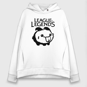 Женское худи Oversize хлопок с принтом League of Legends в Белгороде, френч-терри — 70% хлопок, 30% полиэстер. Мягкий теплый начес внутри —100% хлопок | боковые карманы, эластичные манжеты и нижняя кромка, капюшон на магнитной кнопке | league of legends | lol | азир | акали | алистар | амуму | анивия | ари | атрокс | воин | вуконг | гарен | лига легенд | лига оф легенд | лол | маг | поддержка | стрелок | танк