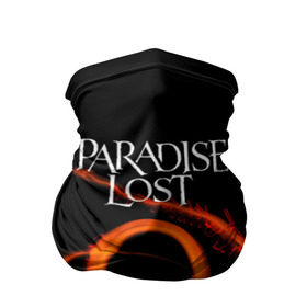 Бандана-труба 3D с принтом Paradise Lost в Белгороде, 100% полиэстер, ткань с особыми свойствами — Activecool | плотность 150‒180 г/м2; хорошо тянется, но сохраняет форму | Тематика изображения на принте: 