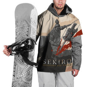 Накидка на куртку 3D с принтом SEKIRO SHADOWS DIE TWICE в Белгороде, 100% полиэстер |  | bloodborne | dark souls | from software | sekiro shadows die twice | дважды | ниндзя | самурай | секиро | синоби | сложна | сложная игра | тени | умирают | япония