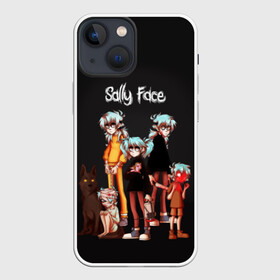 Чехол для iPhone 13 mini с принтом Sally Face в Белгороде,  |  | blue | diane | face | fisher | gizmo | henry | johnson | killer | larry | sally | генри | гизмо | джонсон | диана | ларри | лицо | салли | фейс | фишер