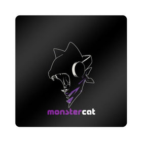 Магнит виниловый Квадрат с принтом Monstercat в Белгороде, полимерный материал с магнитным слоем | размер 9*9 см, закругленные углы | Тематика изображения на принте: monstercat | клуб | клубная музыка | кот | котенок | кошка | лейбл | монстар | монстар кет | монстер | музыка | танцевальная музыка | электронная | электронная музыка