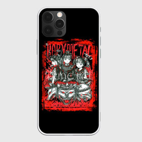 Чехол для iPhone 12 Pro Max с принтом babymetal anime в Белгороде, Силикон |  | Тематика изображения на принте: black | metall | аниме | бэбиметал | волки | девочки | рамка | рок | тяжелаямузыка | тянки