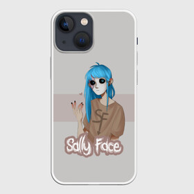 Чехол для iPhone 13 mini с принтом Sally Face в Белгороде,  |  | blue | diane | face | fisher | gizmo | henry | johnson | killer | larry | sally | генри | гизмо | джонсон | диана | ларри | лицо | салли | фейс | фишер