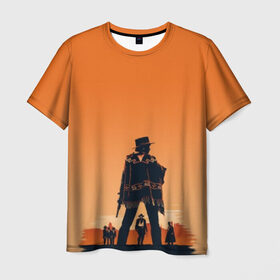 Мужская футболка 3D с принтом Назад в будущее в Белгороде, 100% полиэфир | прямой крой, круглый вырез горловины, длина до линии бедер | back to the future | марти