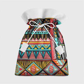 Подарочный 3D мешок с принтом Африканский стиль в Белгороде, 100% полиэстер | Размер: 29*39 см | Тематика изображения на принте: africa | african | pattern | style | trend | африка | африканский стиль | геометрия | мода | орнамент | паттерн | стиль | тренд