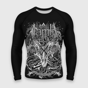 Мужской рашгард 3D с принтом Lamb of God в Белгороде,  |  | Тематика изображения на принте: death metal | lamb of god | log | грув метал | группы | метал | музыка | рок | трэш