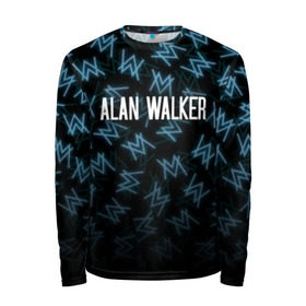 Мужской лонгслив 3D с принтом ALAN WALKER в Белгороде, 100% полиэстер | длинные рукава, круглый вырез горловины, полуприлегающий силуэт | alan walker | alan walker alone. | alan walker faded | alan walker feat | alan walker lonely | алан волкер