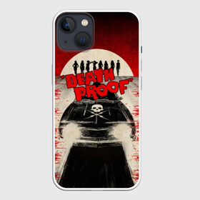 Чехол для iPhone 13 с принтом Death Proof в Белгороде,  |  | death proof | django | grindhouse | planet terror | quentin | rodriguez | tarantino | джанго | квентин | родригес | тарантино