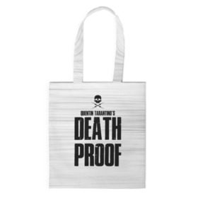 Шоппер 3D с принтом Death Proof в Белгороде, 100% полиэстер | Плотность: 200 г/м2; Размер: 34×35 см; Высота лямок: 30 см | death proof | quentin | tarantino | квентин тарантино | тарантино