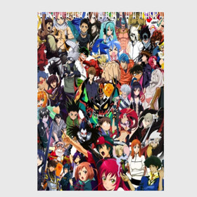 Скетчбук с принтом ANIME HEROES в Белгороде, 100% бумага
 | 48 листов, плотность листов — 100 г/м2, плотность картонной обложки — 250 г/м2. Листы скреплены сверху удобной пружинной спиралью | anime heroes | gintama | high school dxd | no game no life | one piece | re:creators | satsuriku no tenshi | shokugeki no soma | sword art online | violet evergarden | аниме герои | атака на титанов | б | без игры жизни нет | бездомный бог | 