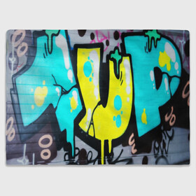Плед 3D с принтом Кислотный арт в Белгороде, 100% полиэстер | закругленные углы, все края обработаны. Ткань не мнется и не растягивается | grafiti | paint | street art | urban | город | граффити | искусство | кирпичи | краски | рисунки | стена | улицы | уличное искусство